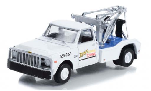 Coche miniatura Chevrolet C-30 1/64 Greenlight Dually Wrecker blanche Fall Guy Stuntman Association 1969 Chevrolet C-30 1/64 Greenlight Dually Wrecker blanche Fall Guy Stuntman Association 1969 coche miniatura