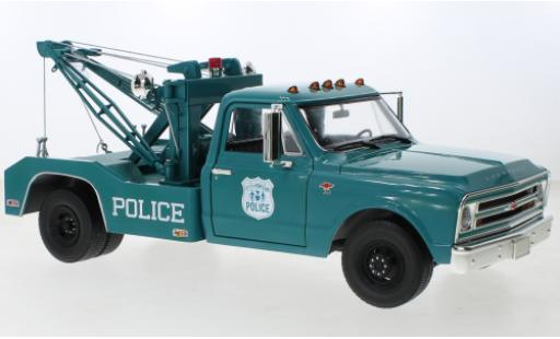 Coche miniatura Chevrolet C-30 1/18 Greenlight Dually Wrecker City Of Nouveau York Police 1967 Chevrolet C-30 1/18 Greenlight Dually Wrecker City Of Nouveau York Police 1967 coche miniatura