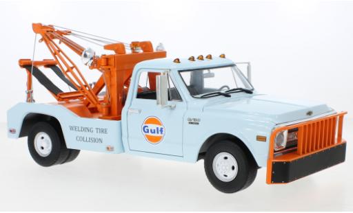 Coche miniatura Chevrolet C-30 1/18 Greenlight Dually Wrecker Gulf 1968 Chevrolet C-30 1/18 Greenlight Dually Wrecker Gulf 1968 coche miniatura