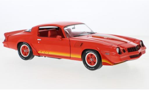 Chevrolet Camaro 1/18 Greenlight Z28 rojo 1981 coche miniatura
