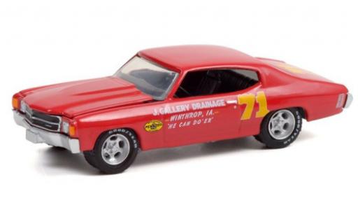 Coche miniatura Chevrolet Chevelle 1/64 Greenlight 1972 Chevrolet Chevelle 1/64 Greenlight 1972 coche miniatura