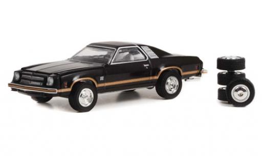 Coche miniatura Chevrolet Chevelle 1/64 Greenlight Laguna negro 1976 Chevrolet Chevelle 1/64 Greenlight Laguna negro 1976 coche miniatura