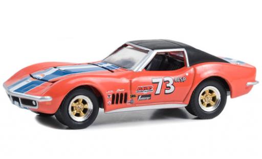 Coche miniatura Chevrolet Corvette 1/64 Greenlight (C3) Gulf 1969 Chevrolet Corvette 1/64 Greenlight (C3) Gulf 1969 coche miniatura
