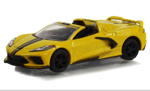 Coche miniatura Chevrolet Corvette 1/64 Greenlight (C8) amarillo 2022 Chevrolet Corvette 1/64 Greenlight (C8) amarillo 2022 coche miniatura