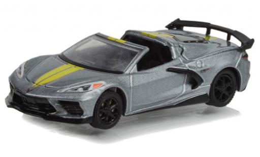 Coche miniatura Chevrolet Corvette 1/64 Greenlight (C8) Stingray Convertible gris 2022 Chevrolet Corvette 1/64 Greenlight (C8) Stingray Convertible gris 2022 coche miniatura