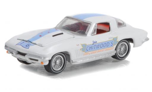 Coche miniatura Chevrolet Corvette 1/64 Greenlight Chitwoods 1966 Chevrolet Corvette 1/64 Greenlight Chitwoods 1966 coche miniatura
