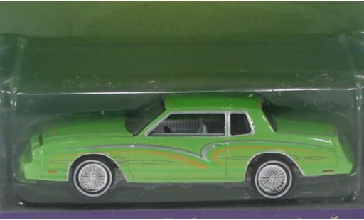 Coche miniatura Chevrolet Monte Carlo 1/64 Greenlight verde/Dekor 1972 Chevrolet Monte Carlo 1/64 Greenlight verde/Dekor 1972 coche miniatura