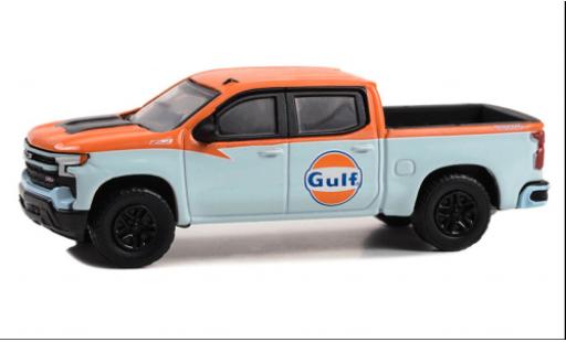 Coche miniatura Chevrolet Silverado 1/64 Greenlight 1500 Gulf 2023 Chevrolet Silverado 1/64 Greenlight 1500 Gulf 2023 coche miniatura