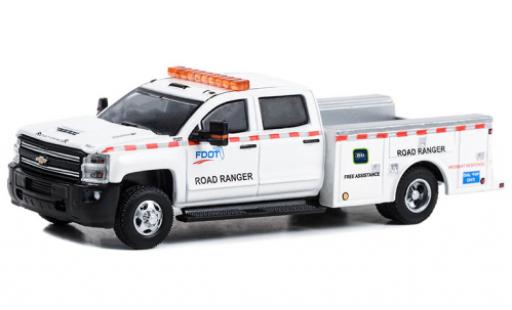Coche miniatura Chevrolet Silverado 1/64 Greenlight 3500 Dually Service Bed pie 2018 Chevrolet Silverado 1/64 Greenlight 3500 Dually Service Bed pie 2018 coche miniatura