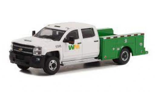 Coche miniatura Chevrolet Silverado 1/64 Greenlight 3500HD Dually WM - Waste Management 2018 Chevrolet Silverado 1/64 Greenlight 3500HD Dually WM - Waste Management 2018 coche miniatura