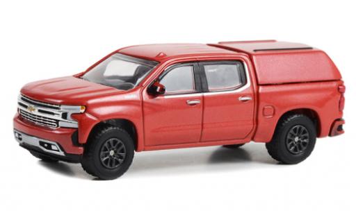 Coche miniatura Chevrolet Silverado 1/64 Greenlight LTD High Country rojo 2022 Chevrolet Silverado 1/64 Greenlight LTD High Country rojo 2022 coche miniatura