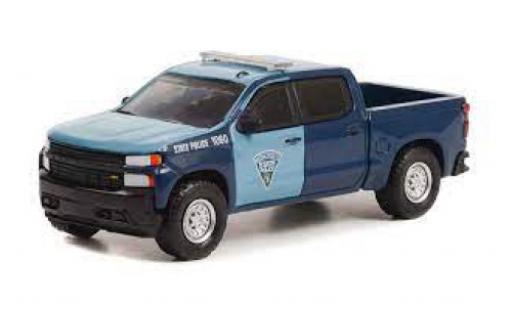 Coche miniatura Chevrolet Silverado 1/64 Greenlight Massachusetts State Police 2021 Chevrolet Silverado 1/64 Greenlight Massachusetts State Police 2021 coche miniatura