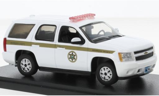 Chevrolet Tahoe 1/43 Greenlight Absaroka County Sheriff 2010 coche miniatura