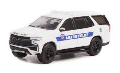 Coche miniatura Chevrolet Tahoe 1/64 Greenlight Police Pursuit Vehicle Houston Metro Police 2021 Chevrolet Tahoe 1/64 Greenlight Police Pursuit Vehicle Houston Metro Police 2021 coche miniatura