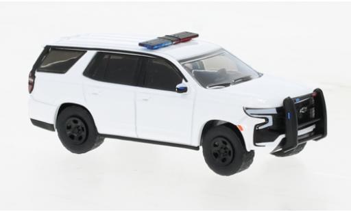 Coche miniatura Chevrolet Tahoe 1/64 Greenlight Police Pursuit Vehicle blanco Police (USA) 2022 Chevrolet Tahoe 1/64 Greenlight Police Pursuit Vehicle blanco Police (USA) 2022 coche miniatura