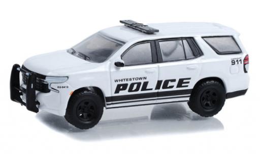Coche miniatura Chevrolet Tahoe 1/64 Greenlight Police Pursuit Vehicle Whitestown Metroplotitan Police Department 2022 Chevrolet Tahoe 1/64 Greenlight Police Pursuit Vehicle Whitestown Metroplotitan Police Department 2022 coche miniatura
