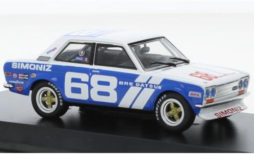 Datsun 510 1/43 Greenlight No.68 Brock Racing Enterprises 1972 coche miniatura