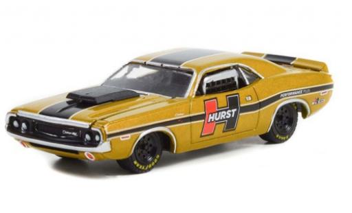 Dodge Challenger 1/64 Greenlight R/T Hurst 1970 coche miniatura