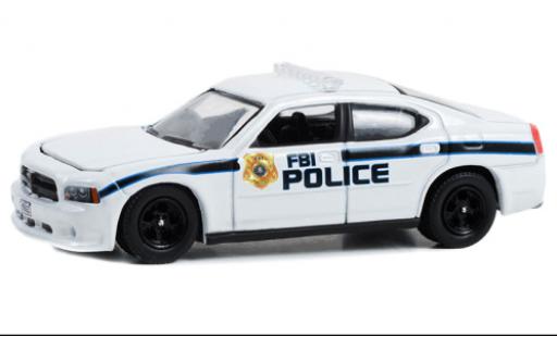 Coche miniatura Dodge Charger 1/64 Greenlight Police Pursuit FBI Police 2008 Dodge Charger 1/64 Greenlight Police Pursuit FBI Police 2008 coche miniatura