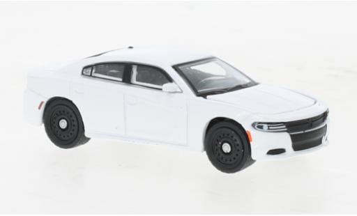 Dodge Charger 1/64 Greenlight Pursuit blanco 2022 coche miniatura
