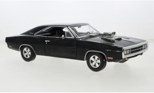 Coche miniatura Dodge Charger 1/18 Greenlight negro 1970 Dodge Charger 1/18 Greenlight negro 1970 coche miniatura