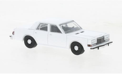 Dodge Diplomat 1/64 Greenlight blanco 1980 coche miniatura
