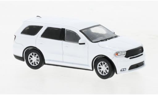 Coche miniatura Dodge Durango 1/64 Greenlight Pursuit blanco 2022 Dodge Durango 1/64 Greenlight Pursuit blanco 2022 coche miniatura