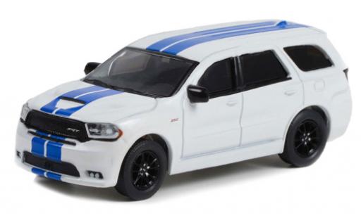 Coche miniatura Dodge Durango 1/64 Greenlight SRT blanco/azul 2019 Dodge Durango 1/64 Greenlight SRT blanco/azul 2019 coche miniatura