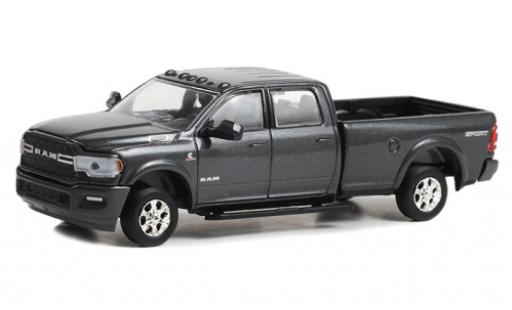 Coche miniatura Dodge RAM 1/64 Greenlight 2500 Big Horn Sport 4x4 metallise gris 2022 Dodge RAM 1/64 Greenlight 2500 Big Horn Sport 4x4 metallise gris 2022 coche miniatura