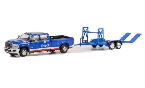 Coche miniatura Dodge RAM 1/64 Greenlight 2500 Laramie azul MOPAR 2020 Dodge RAM 1/64 Greenlight 2500 Laramie azul MOPAR 2020 coche miniatura