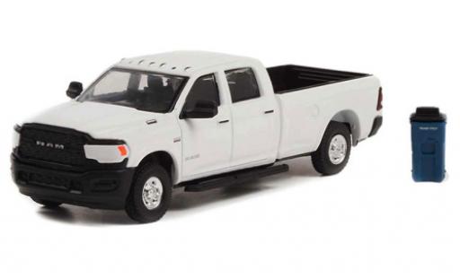 Coche miniatura Dodge RAM 1/64 Greenlight 2500 blanco 2021 Dodge RAM 1/64 Greenlight 2500 blanco 2021 coche miniatura