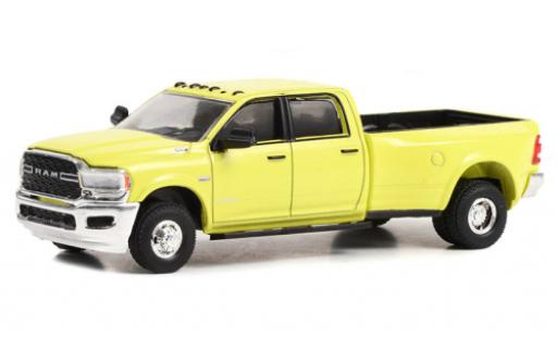 Coche miniatura RAM 3 1/64 Greenlight Dodge 500 Big Horn amarillo 2019 RAM 3 1/64 Greenlight Dodge 500 Big Horn amarillo 2019 coche miniatura