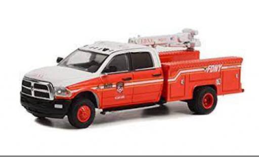 Coche miniatura RAM 3 1/64 Greenlight Dodge 500 Dually Crane Truck FDNY 2018 RAM 3 1/64 Greenlight Dodge 500 Dually Crane Truck FDNY 2018 coche miniatura