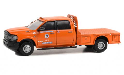 Coche miniatura RAM 3 1/64 Greenlight Dodge 500 Dually Flatbed City of Austin Public Works 202 RAM 3 1/64 Greenlight Dodge 500 Dually Flatbed City of Austin Public Works 202 coche miniatura