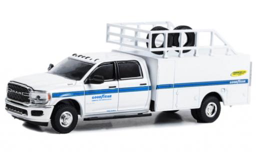 Coche miniatura RAM 3 1/64 Greenlight Dodge 500 Dually Tire Service Truck Goodyear 2021 RAM 3 1/64 Greenlight Dodge 500 Dually Tire Service Truck Goodyear 2021 coche miniatura