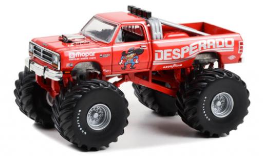 Coche miniatura Dodge RAM 1/64 Greenlight W350 LE Desperado 1988 Dodge RAM 1/64 Greenlight W350 LE Desperado 1988 coche miniatura