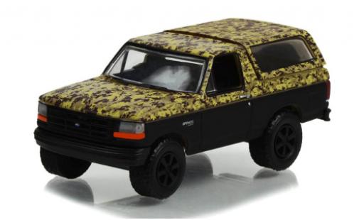 Coche miniatura Ford Bronco 1/64 Greenlight Dekor/negro 1996 Ford Bronco 1/64 Greenlight Dekor/negro 1996 coche miniatura