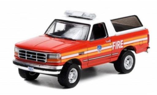 Coche miniatura Ford Bronco 1/64 Greenlight FDNY - City of New York Fire Department 1996 Ford Bronco 1/64 Greenlight FDNY - City of New York Fire Department 1996 coche miniatura