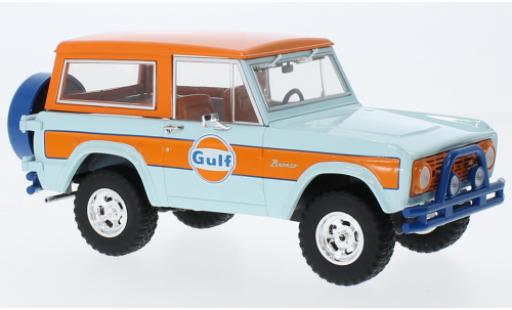 Coche miniatura Ford Bronco 1/24 Greenlight Gulf 1966 Ford Bronco 1/24 Greenlight Gulf 1966 coche miniatura