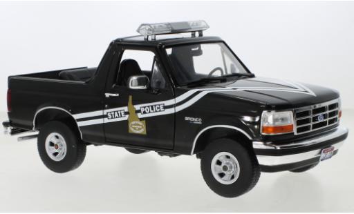 Coche miniatura Ford Bronco 1/18 Greenlight Idaho State Police 1996 Ford Bronco 1/18 Greenlight Idaho State Police 1996 coche miniatura