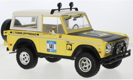 Coche miniatura Ford Bronco 1/18 Greenlight Toms Offroad Roaming Wolfes 1969 Ford Bronco 1/18 Greenlight Toms Offroad Roaming Wolfes 1969 coche miniatura