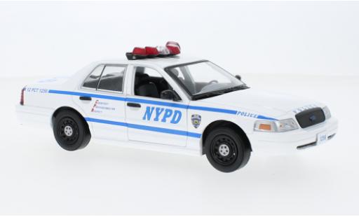Ford Crown 1/43 Greenlight Victoria Police Interceptor Quantico 2003 coche miniatura