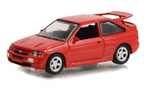 Coche miniatura Ford Escort 1/64 Greenlight RS Cosworth rojo 1995 Ford Escort 1/64 Greenlight RS Cosworth rojo 1995 coche miniatura