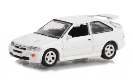 Coche miniatura Ford Escort 1/64 Greenlight RS Cosworth blanco 1995 Ford Escort 1/64 Greenlight RS Cosworth blanco 1995 coche miniatura