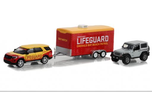 Coche miniatura Ford Explorer 1/64 Greenlight Baywatch 2016 Ford Explorer 1/64 Greenlight Baywatch 2016 coche miniatura