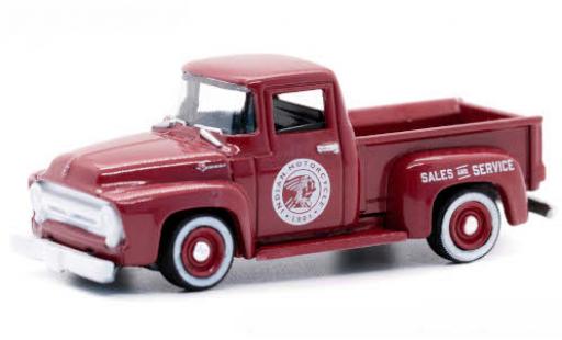 Coche miniatura Ford F-1 1/64 Greenlight 00 Indian Motorcycle 1954 Ford F-1 1/64 Greenlight 00 Indian Motorcycle 1954 coche miniatura