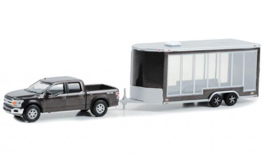 Coche miniatura Ford F-1 1/64 Greenlight 50 Lariat 4x4 metallise gris 1983 Ford F-1 1/64 Greenlight 50 Lariat 4x4 metallise gris 1983 coche miniatura