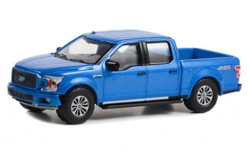 Coche miniatura Ford F-1 1/64 Greenlight 50 XL azul 2020 Ford F-1 1/64 Greenlight 50 XL azul 2020 coche miniatura