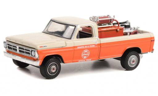 Coche miniatura Ford F-250 1/64 Greenlight Schaefer 500 At Pocono 1971 Ford F-250 1/64 Greenlight Schaefer 500 At Pocono 1971 coche miniatura