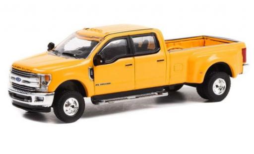 Coche miniatura Ford F-350 1/64 Greenlight Dually amarillo 2018 Ford F-350 1/64 Greenlight Dually amarillo 2018 coche miniatura